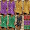 V Neck Women Caftan Baggy Dress Ladies Vintage Hippie Boho Beach Cover Plus Size