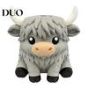 Matte Texture Yak Figurine Holder Simulated Highland Tissue Box, Cute Decorative Paper Dispenser, Waterproof Animal Dispenser PETG Storage Case,