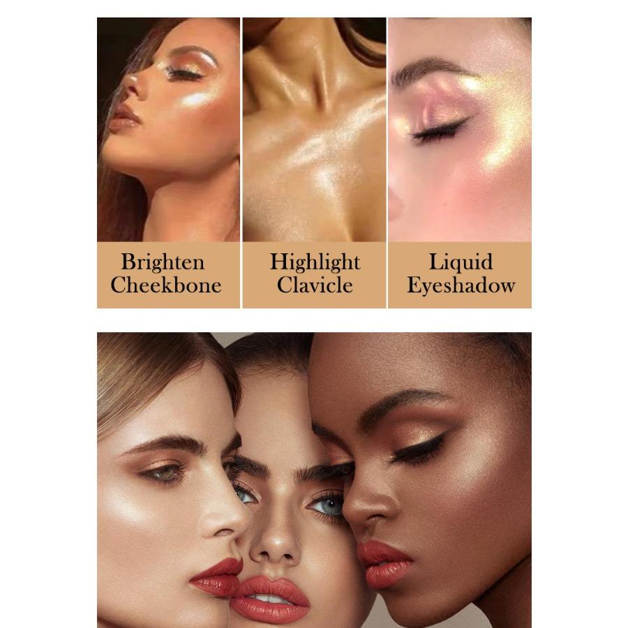 MLSMILE 5-цветная жидкая высокоглянцевая контурирующая жидкость, полнотелая высокоглянцевая осветляющая натуральная трехмерная перламутровая осветляющая жидкость