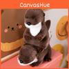 Simulation Sitting Cute Posture Prone Otter Plush Girl Children Holiday Gift