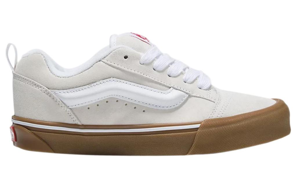 Vans Knu Skool Цвет слоновой кости с gum подошвой VN0009QCWHT