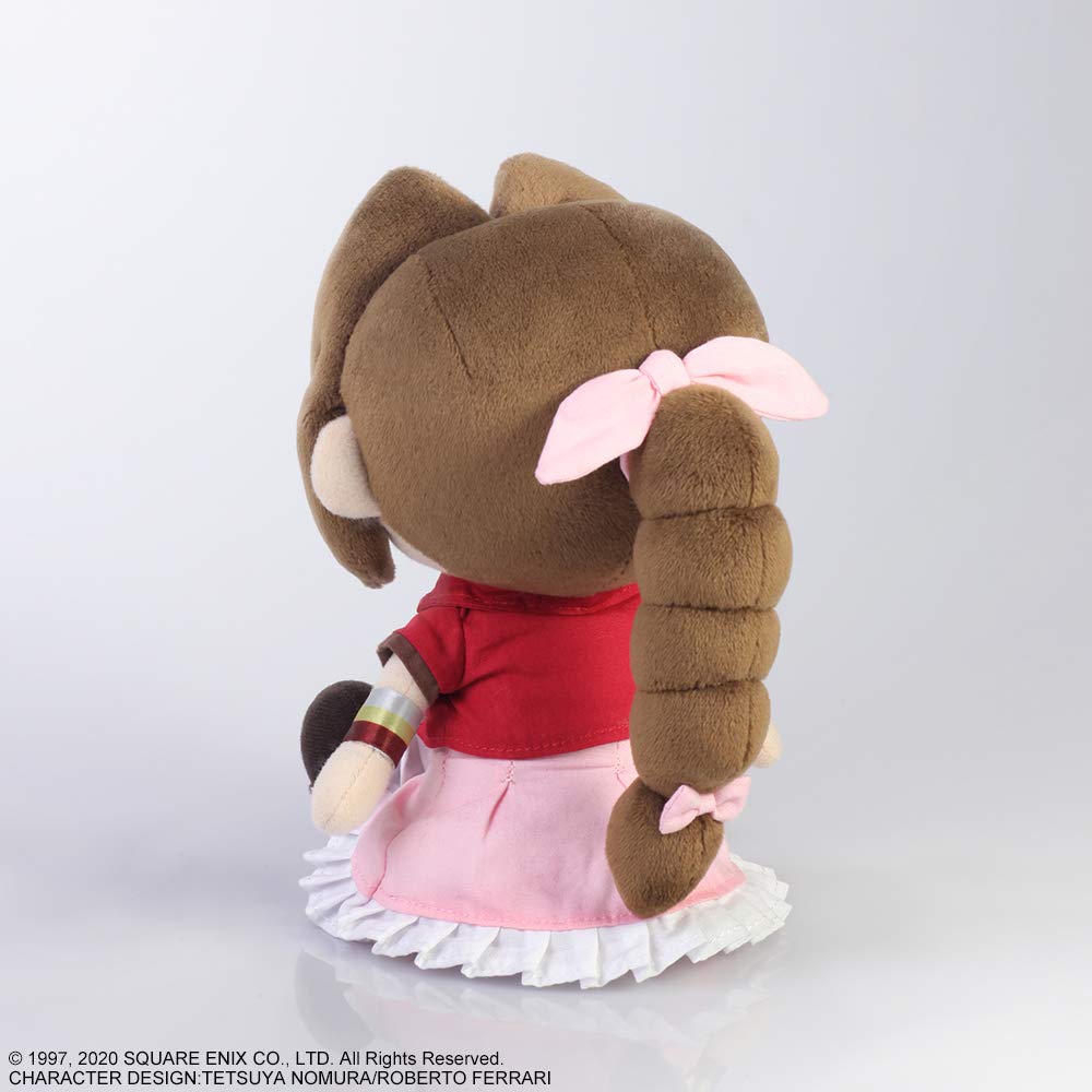 Square Enix Final Fantasy VII Remake Plush Toy Aerith Gainsborough W115mm x H130mm x D160mm - - Approx.