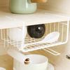 Kitchen Storage Under Shelf Wire Rack Caet Basket Organizer Holder Stand