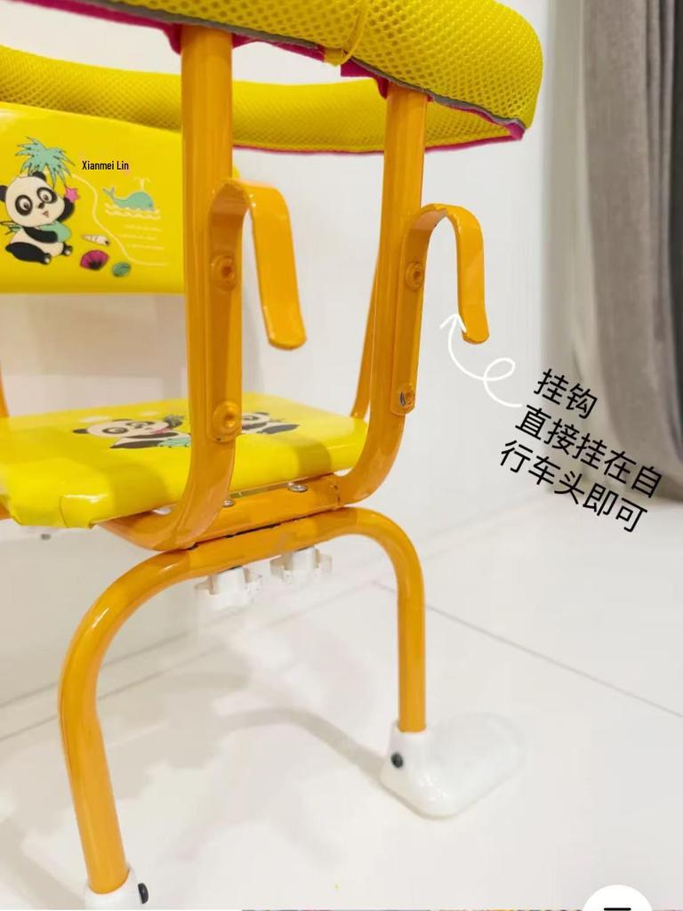 Детское сиденье для велосипеда, переднее/заднее, двойного назначения