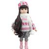 Cute Little Girl Simulation Doll Play House Toy Gift Dressing Doll