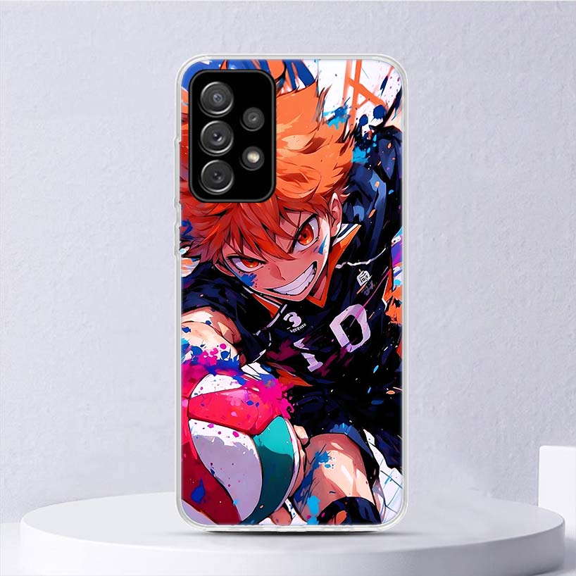 Haikyuu Oya Волейбол Аниме Мягкий Чехол Для Samsung Galaxy A17 A16 A26 A36 A56 A15 A14 A13 A55 A54 A53 Чехол для Телефона A25 A35 A24 A3