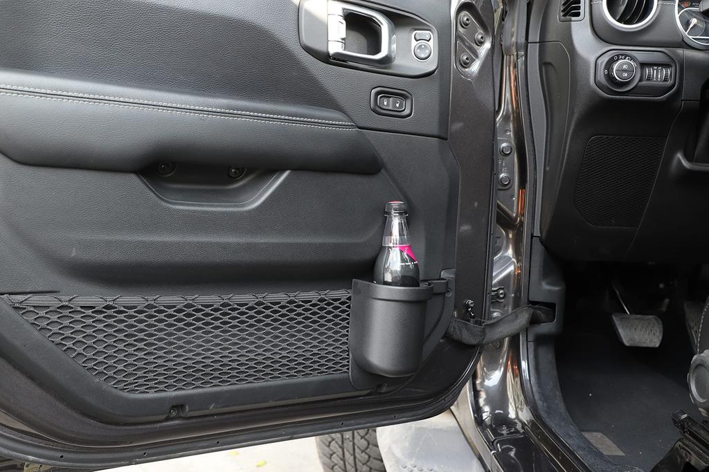 Подстаканник, карман в ручке двери для Jeep Wrangler JL 2018+, ящик для хранения для Jeep