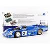 Voiture Miniature De Collection - SOLIDO - Porsche 956 LH - Le Mans 1983 - Bleu - 1/18