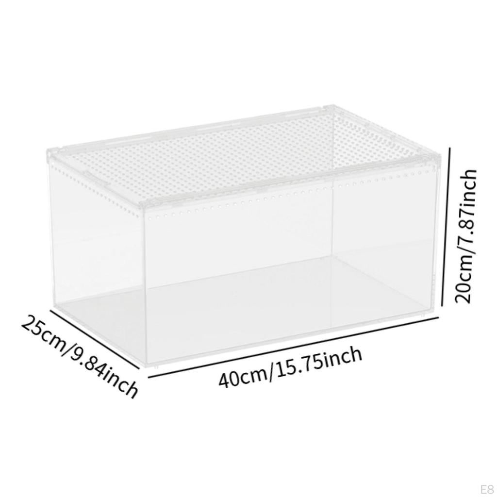 Portable Reptile Habitat Box for Chameleons And Snakes