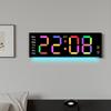 Simple Led Wall Clock With Calendar And Timer Function For Modern Living Spaces