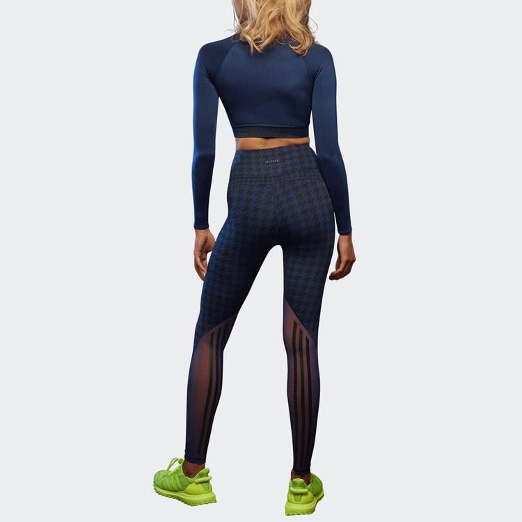 adidas X IVY PARK Женский укороченный спортивный лонгслив темно-синий Женский HH9361
