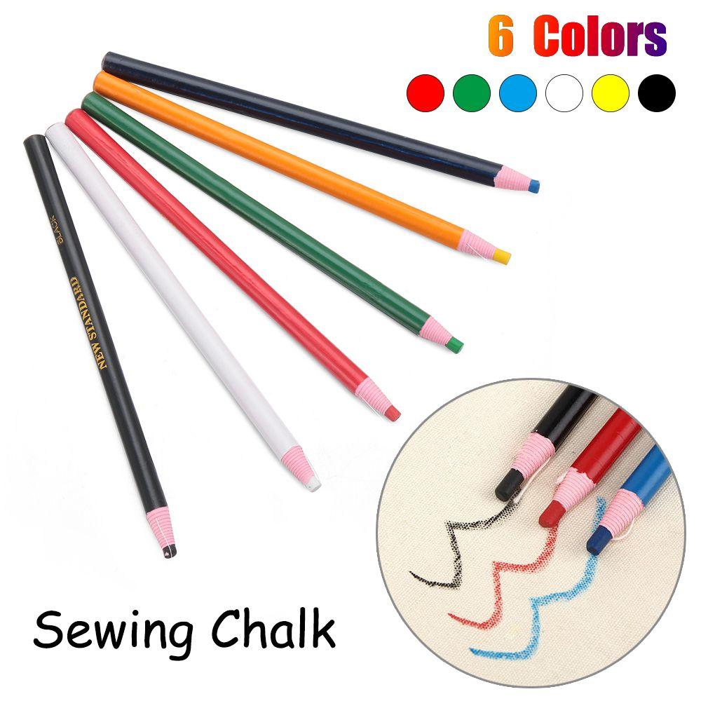 12PCS Cut-free Patchwork Erasable Garment Pencil Tailor Chalk Marker Pen Dressmaker Supplies