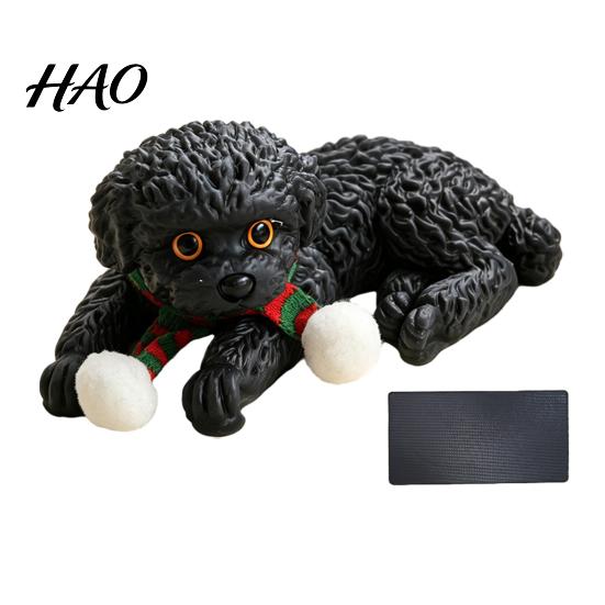 Quiet Fidget Toys for School Cute Squeeze Dog Stress Relief Toy, Soft TPR Sensory Toy Focus Enhancing Tools Kids Adults, Small Teddy Shape Relaxation