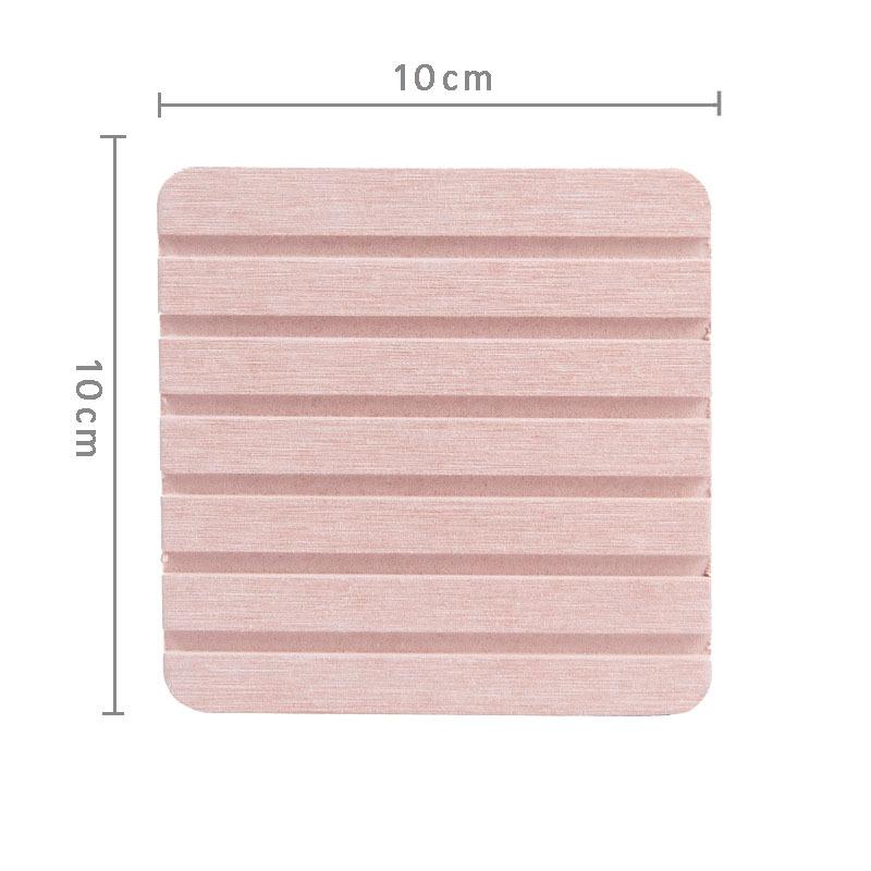Diatomaceous Earth Coaster Tooth Cup Soap Box Absorbent Pad Diatom Mud Pad Home Dining Table Teacup Insulation Pad Wholesale