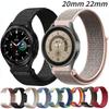 Нейлоновый ремешок-петля 20 мм 22 мм для Samsung Galaxy Watch 7/6/Classic/5/4/3/Gear S3 Браслет Huawei Watch 4/GT-2-3-Pro/Amazfit GTR/GTS