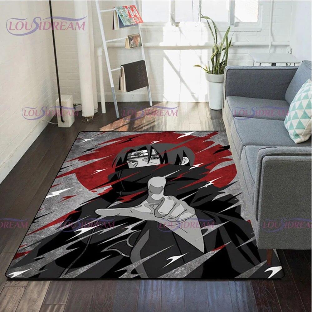 Креативный ковер с принтом N-Naruto, коврик для йоги, нескользящий ковер, коврик для ванной, напольный коврик, коврик для гостиной, подарок на день рождения