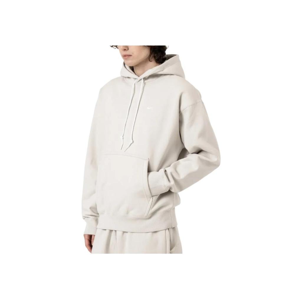 Nike Solid Color Hooded Long Sleeve Loose Sweatshirt Men tops White DR0404-072