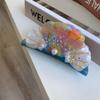 Elegant Ocean Series Hair Claw Acetic Acid Geometry Shark Clip Personalized Shell Hair Claw  Women