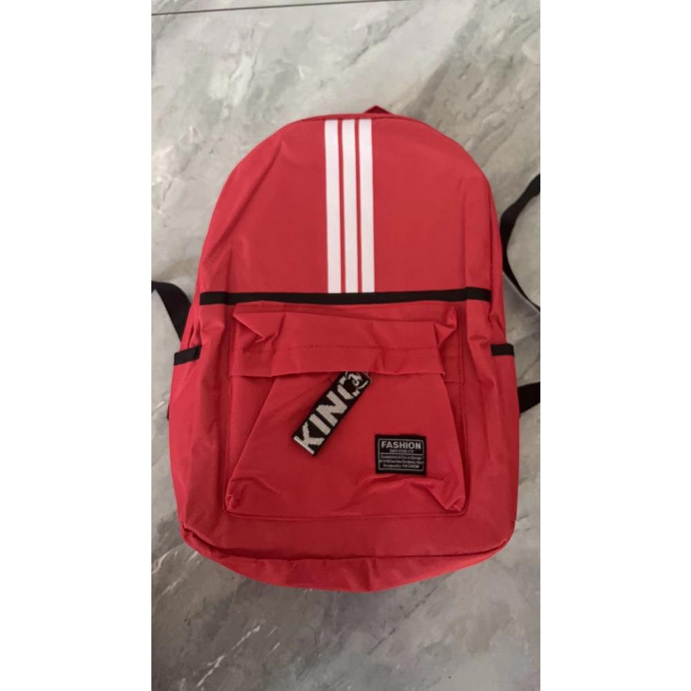 Backpack Male Large Capacity Couple Backpack University High School Student School Bag Campus Travel Tide Double Back
