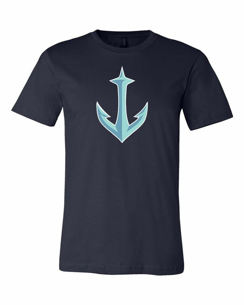Футболка с логотипом Seattle Kraken Ancor 6 размеров S-5XL!!! Футболка Unisex