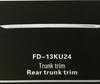 Подходит для Ford Kuga '13-'19: Задняя дверь багажника нижняя отделочная полоса