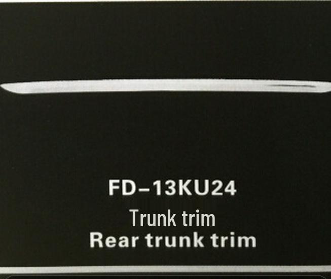 Подходит для Ford Kuga '13-'19: Задняя дверь багажника нижняя отделочная полоса