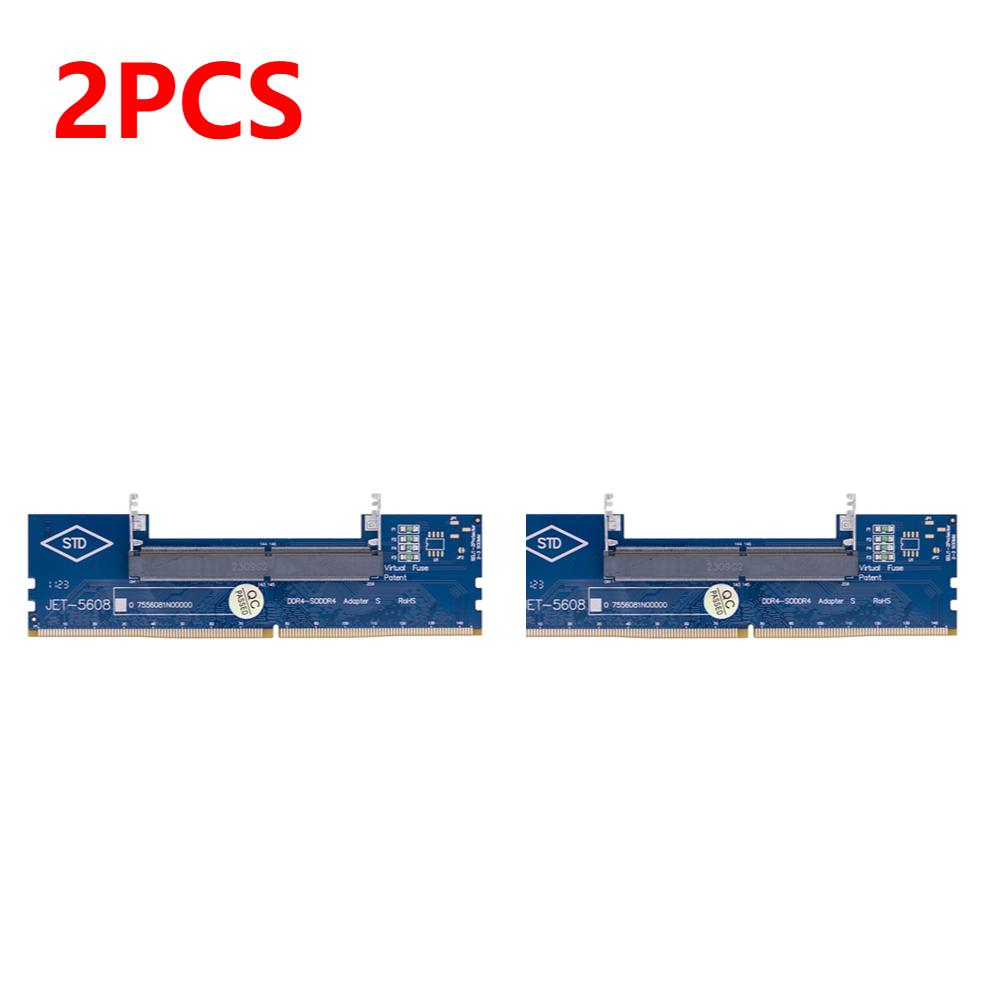 1-5 шт. адаптеров памяти DDR3 DDR4 для ноутбуков и настольных компьютеров, SO-DIMM для ПК, адаптер для подключения карты памяти Memory Stick RAM.
