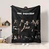 1pc ONE DIRECTION Blanket Lightweight Flannel Blanket Throw Blanket For Sofa, Bed, Travel, Camping, Livingroom, Office, Couch