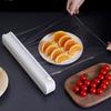 Sucked Type Fixing Cling Film Wrap Dispenser Kitchen Tool Plastic Wrap Cutter Cookware Tool Food Wrap Cutter