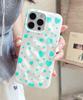 Чехол с сердечками в горошек Для IPhone 17 Air 16 15 14 13 12 11 Pro Max Чехол-бампер Для IPhone 16 15 14 Plus Чехол Funda Coque