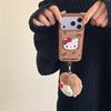 Нишевый вышитый джинсовый чехол Hello Kitty для iPhone 16 Pro Max/15/14 - Новое женское издание