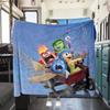 inside Home Decor Flannel Blanket Print Cartoon for Sofas Beds Bedrooms Chairs Travel Picnics Great Gift Idea Various Sizes