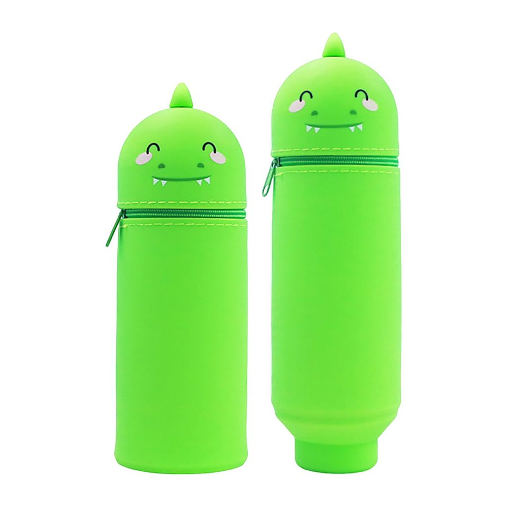 Silicone Pencil Bag Creative Retractable Stationery Pen Holder Student Pen Holder