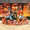 Высококачественный DXF Набор Динамичных Фигурок One Piece: Три Брата: Эйс, Сабо, Луффи