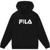FILA Sweatshirts Unisex Black Hooded Moderate Regular (Unisex) Sweatshirts F51U338298FBK