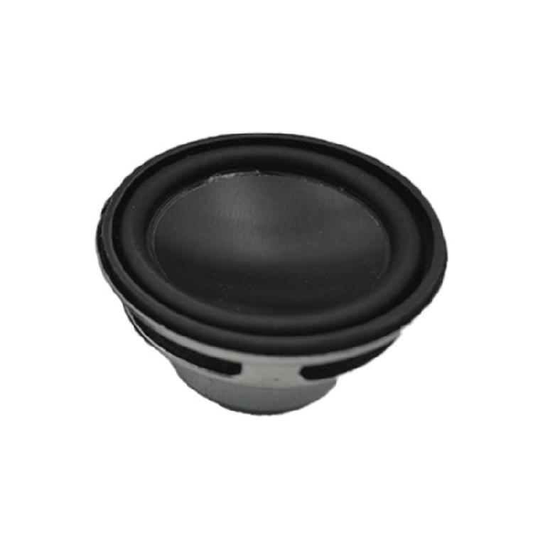 Surfaces Mountable 3W 4Ohm Circular Speaker Driver With AntiVibration Rubber Edges And Aluminum Diaphragm