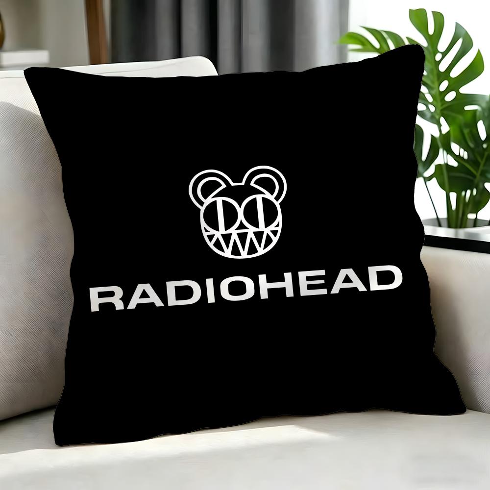 Indie Radiohead Cushion Cover Cushion Cover Set 4Pcs 50X50 45X45 40X40 Pillowcase Decorative Sofa Home Decor