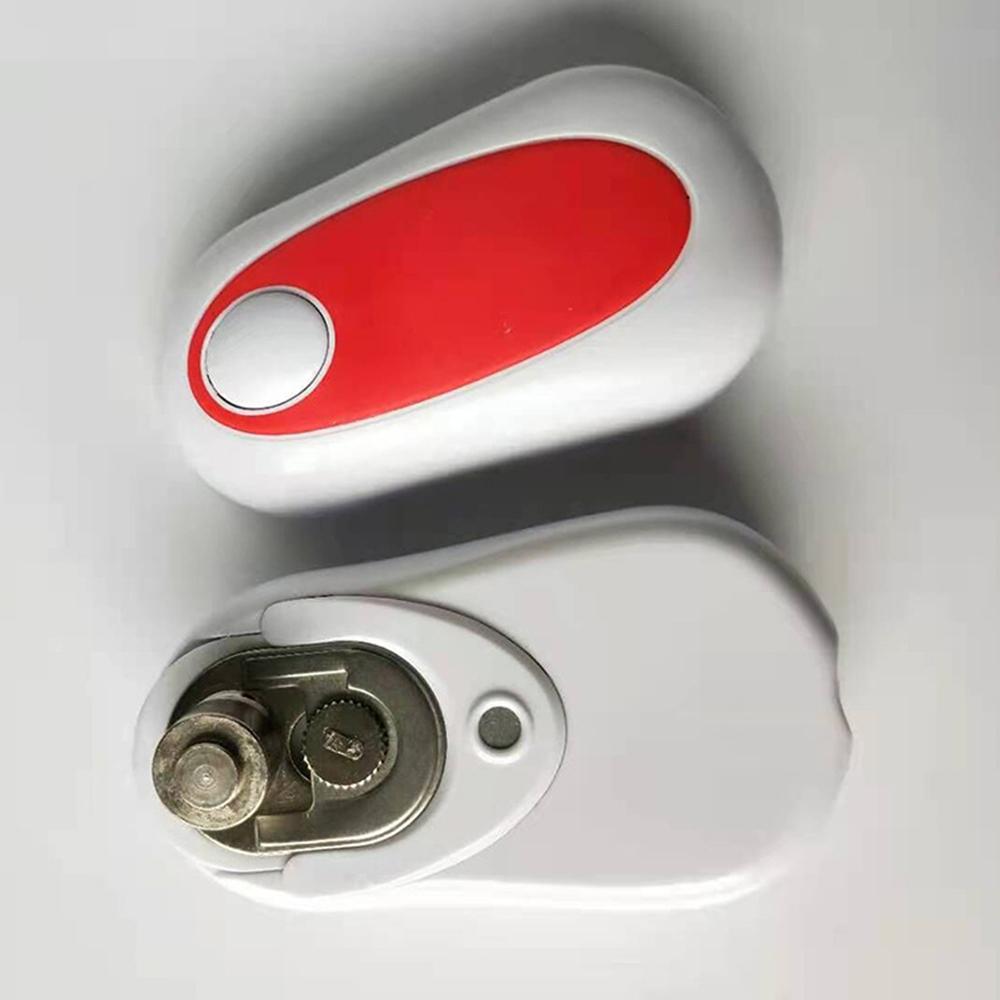 Durable Electric Can Opener Mini Bottle Opener Kitchen Tool Battery Powered