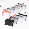 Mini Transparent Nylon Mesh Card Bag Credit ID Card Organizer Portable Coin Purse Lipstick Earphone Data Line Key Storage Bag
