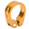 Bicycle Seat Tube Clamp Mountain Road Bike Lock Seatpost Aluminum Alloy Seat Tube ClampGold