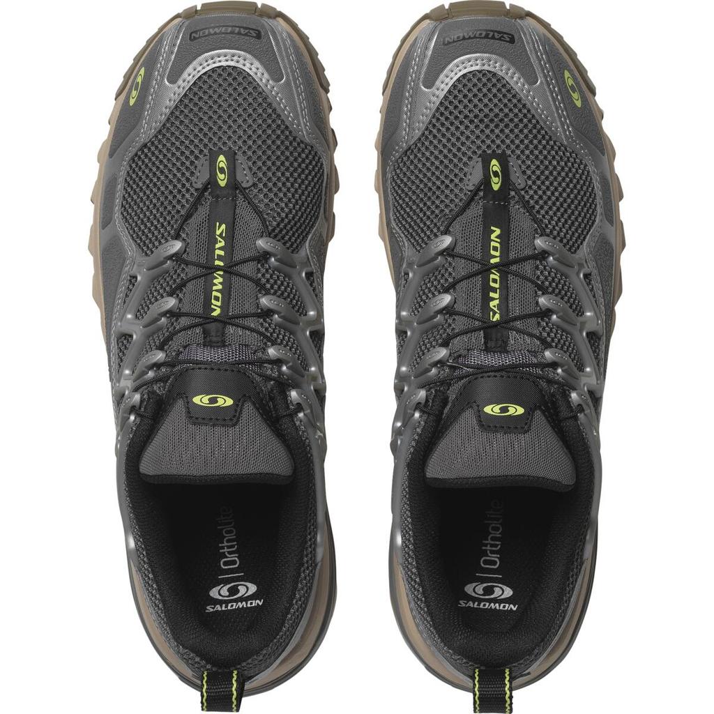 SALOMON ACS + OG Износостойкая поддержка Низкие кроссовки Унисекс Каменно-серые кроссовки 477353