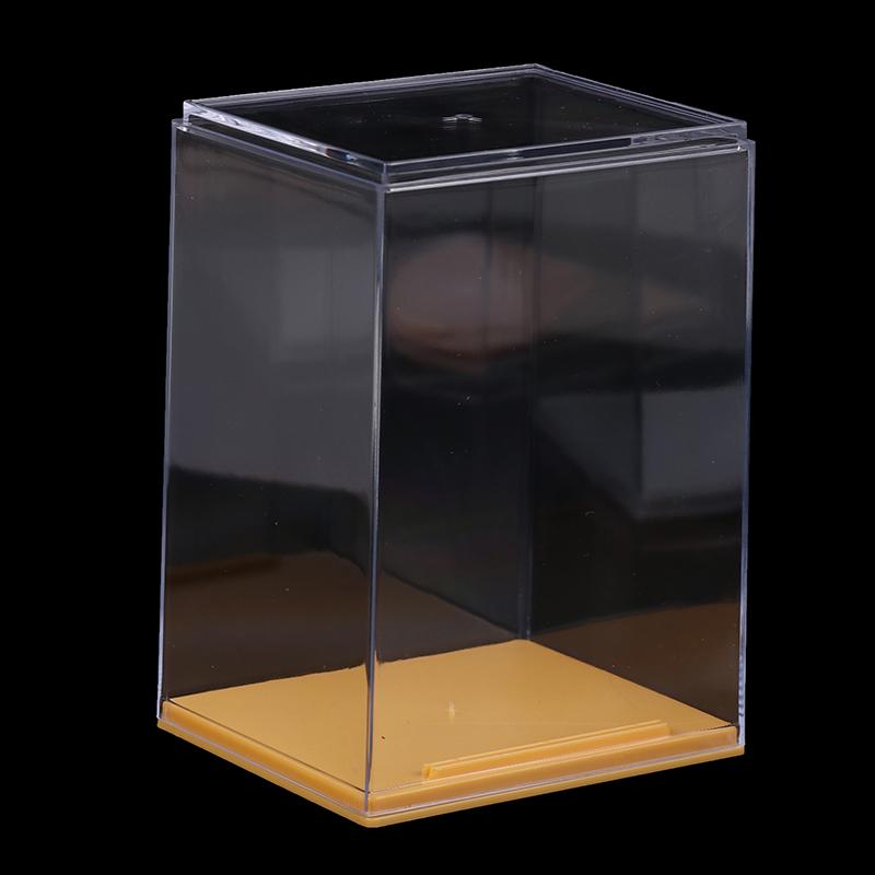 1 Piece Transparent Display Showcase High Quality Acrylic Storage Box Dustproof Thickened Doll Display Box For Home