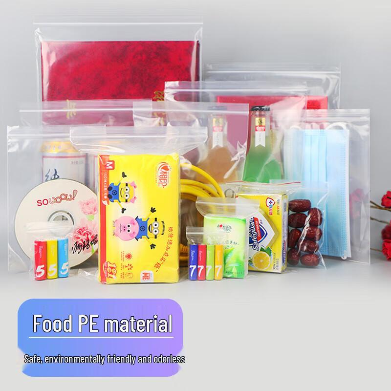 PE Self-Sealing Transparent Plastic Bags