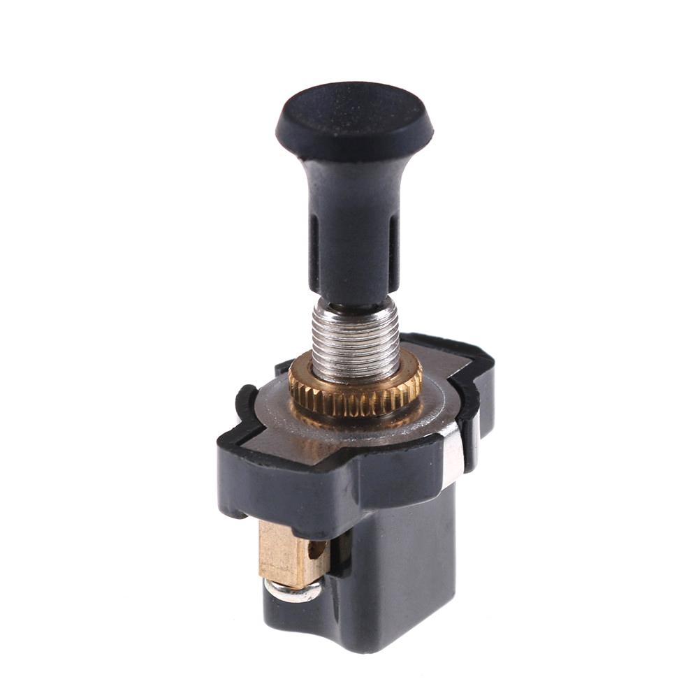 High Performance On-Off Long Push Pull Switch 12V Screw Terminals