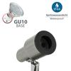 Plafonnier LED - B.K.Licht - Aurel 1 - Spot Orientable - IP44 - 5W GU10 - 400 Lumen