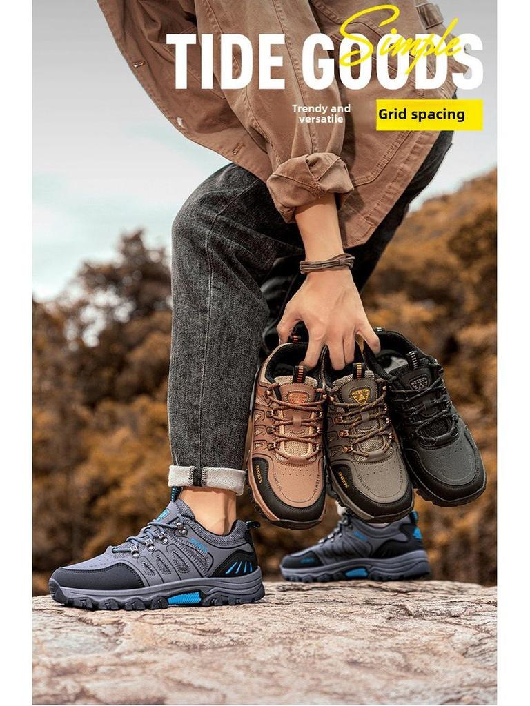 Мужские низкие походные ботинки 2023 года: Удобная обувь для спорта на открытом воздухе