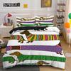 Dachshund Duvet Cover Set Cartoon Style Dachshunds King Size Bedding Set for Dog Lovers Kids Teens 2/3pcs Twin Comforter Cover