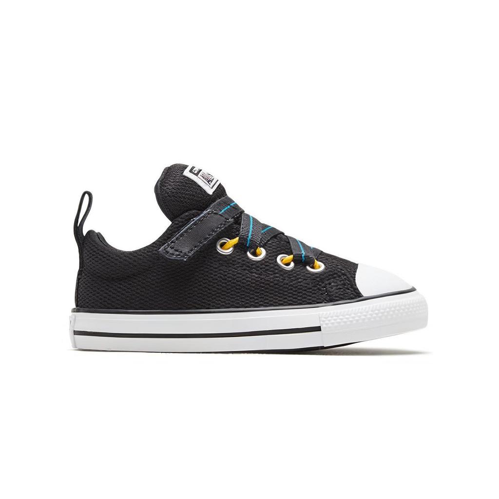Converse Кеды Chuck Taylor All Star Easy On Easy Off из канваса, низкие, для малышей, Черные, Детские 766913C