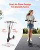 VEVOR Kick Scooter for Kids Ages 8+, Teens & Adults, 2-Wheel Toddler Scooter with Height Adjustable Handlebar, Wide Anti-Slip Deck