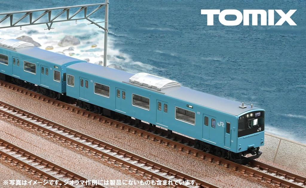 TOMIX Модель поезда масштаба N JR Серия 201 JR West 30N Обновленный поезд Небесно-голубой набор Модель поезда 98855